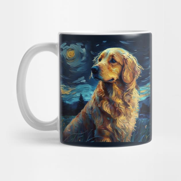 Golden Retriever Painting by Star Scrunch